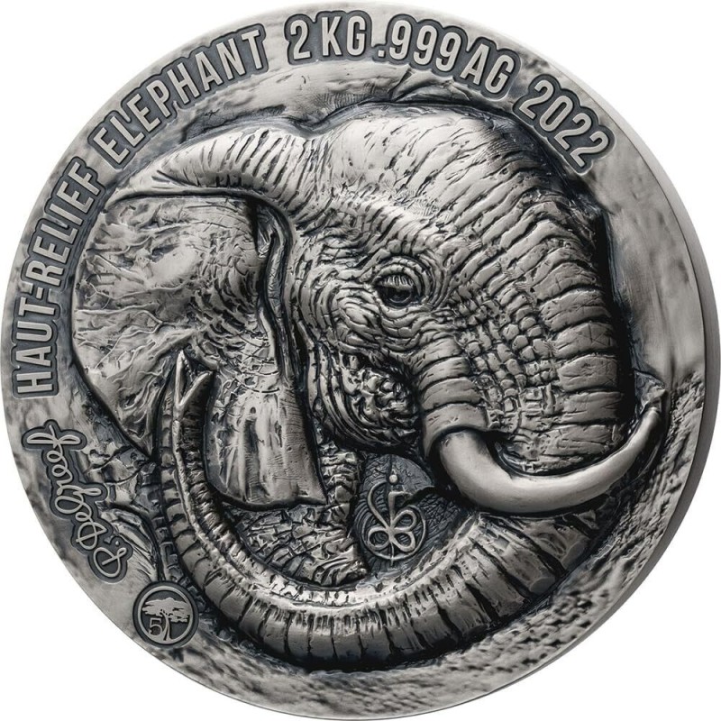 Серебряная монета Кот-д'Ивуара 