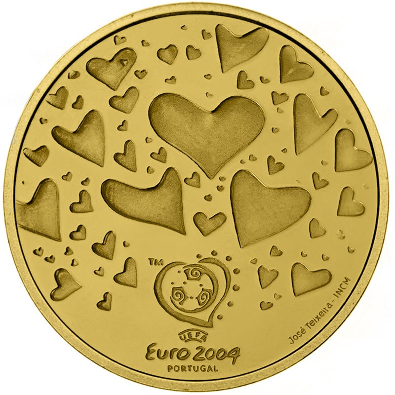 Комиссия: Золотая памятная монета Португалии 