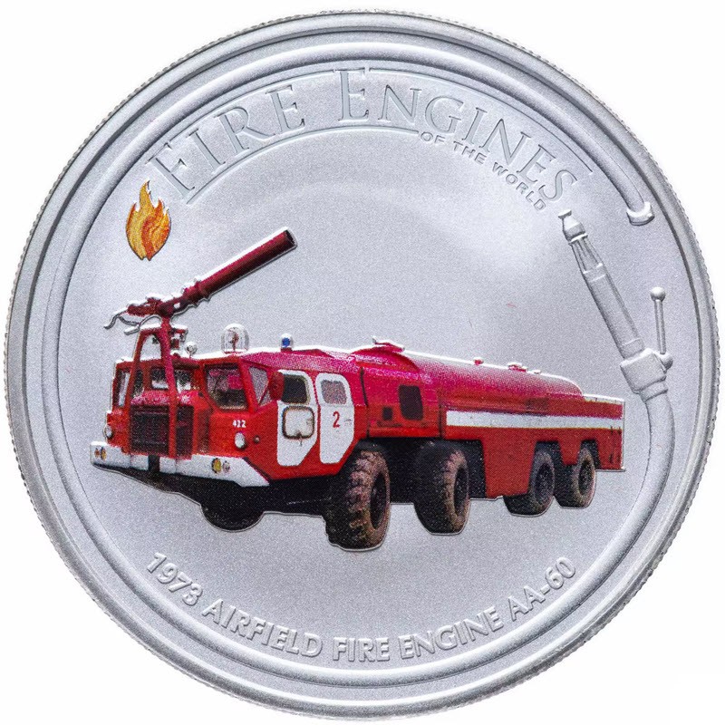 Серебряная монета Островов Кука 