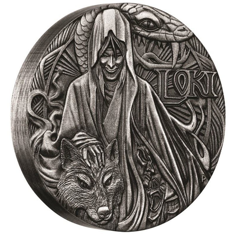 Серебряная монета Тувалу 