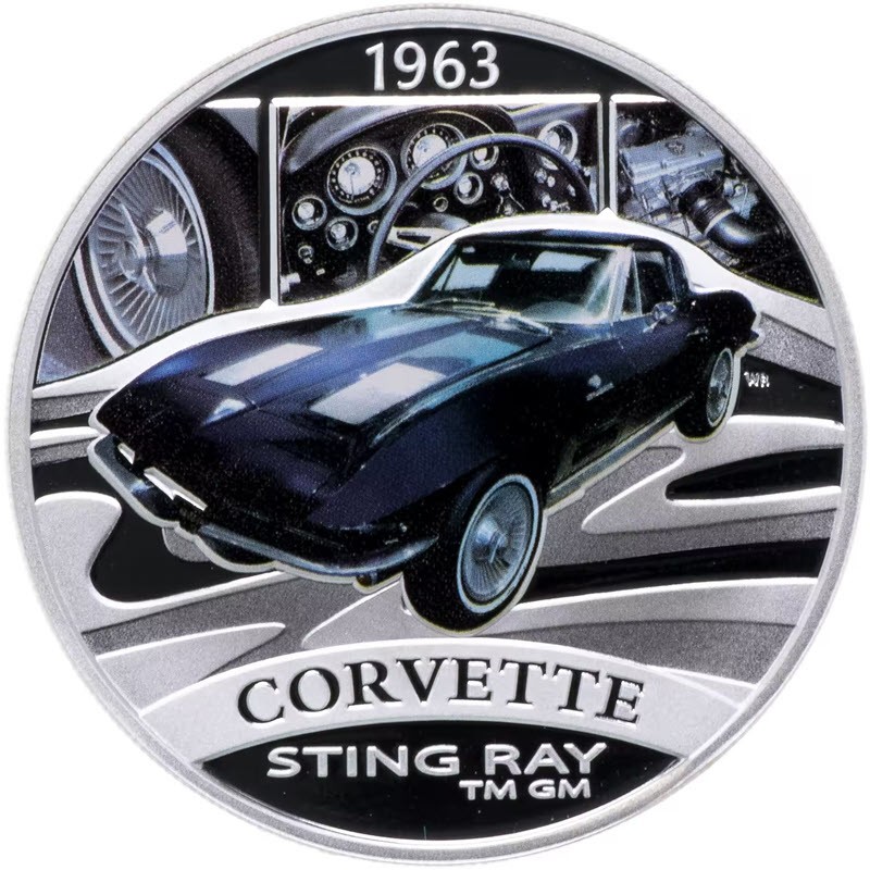 Серебряная монета Тувалу 