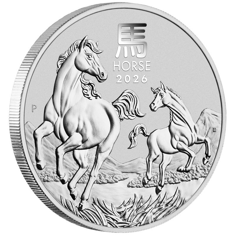 Серебряная монета Австралии 