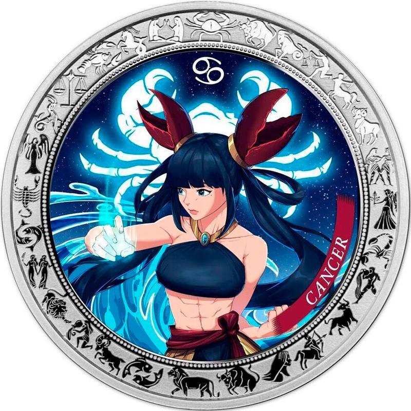 Серебряная монета Ганы 