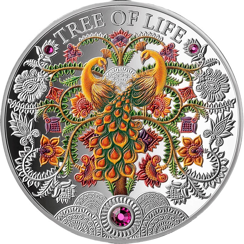 Серебряная монета Ганы 