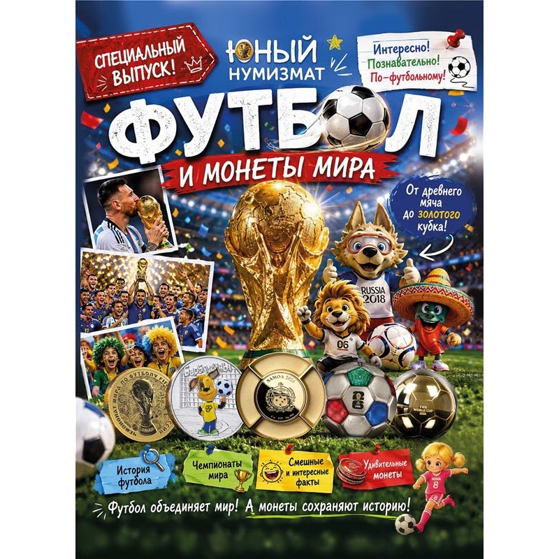 Периодическое издание «Юный нумизмат. Футбол и монеты мира»