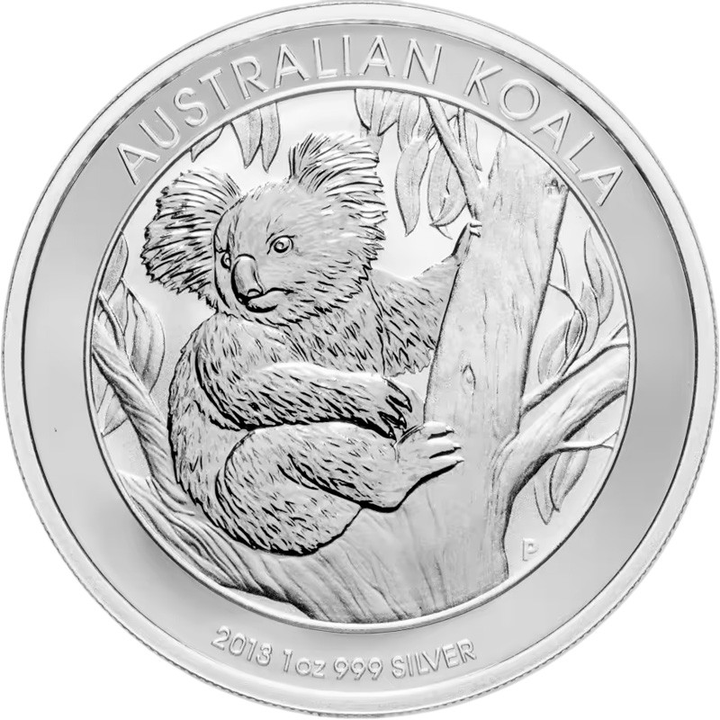 Серебряная монета Австралии 