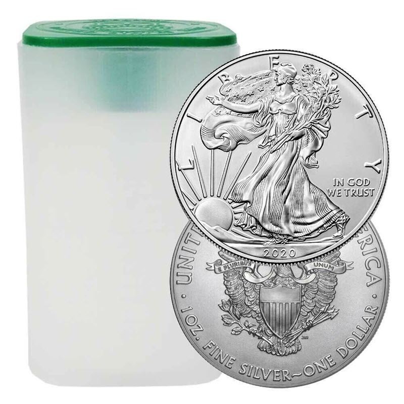 ОПТ. Серебряная инвестиционная монета Американский Орел 31.1 чистого серебра (проба 0,999)