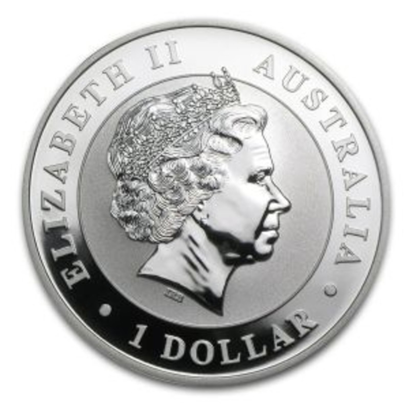 Серебряная монета Австралии "Кукабарра" 2011 г.в., 31.1 г чистого серебра (проба 0,9999)
