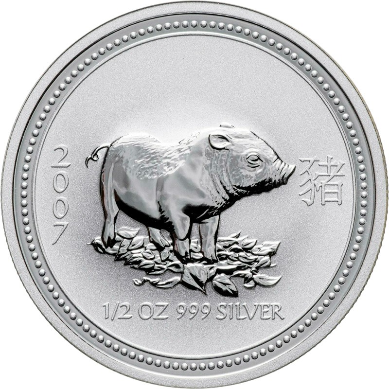 Серебряная монета Австралии 
