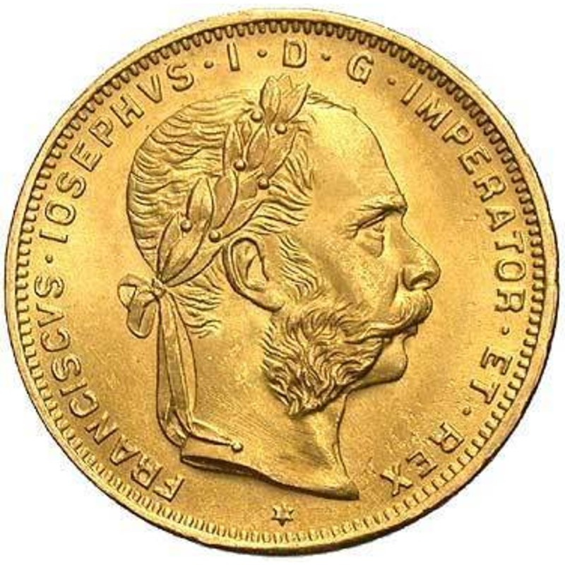 Золотая монета Австро-Венгрии 